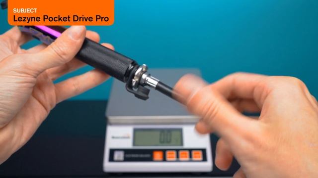 Lezyne Pocket Drive Pro mini pump: Real Weight смотреть онлайн