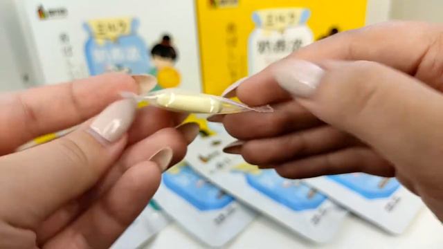 Мини распаковка ириса со вкусом молока Dushike MILK CANDY смотреть онлайн