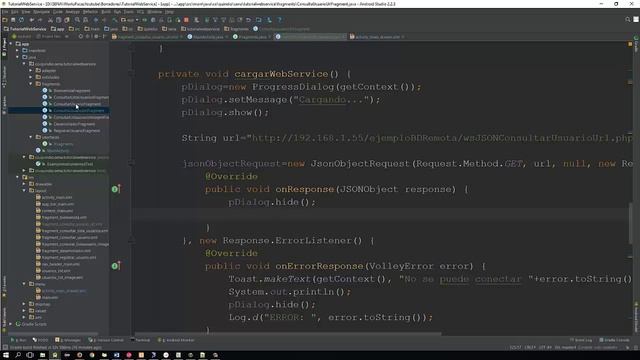 109. Part 17. Como mostrar imágen desde Url - BD remota en Android con Volley смотреть онлайн