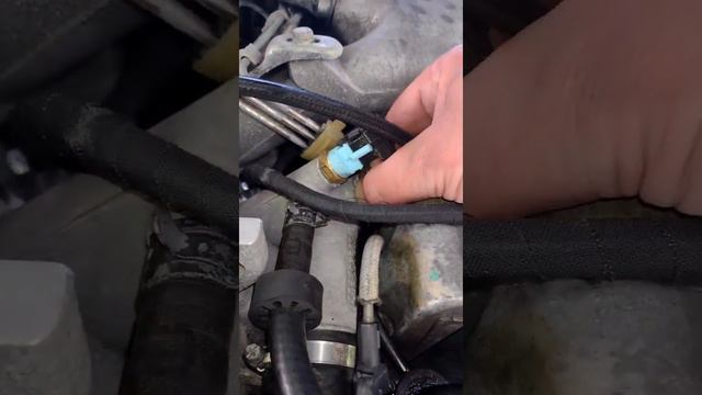 How to change temperature sensor on Mercedes w140 S350TD смотреть онлайн
