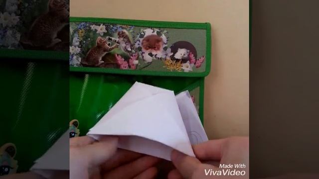 Кошка матрешка.Оригами из бумаги.Очень легко и просто для начинающих. смотреть онлайн