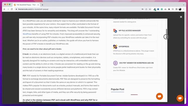 TNC BookShelf Popup | New WordPress plugin released by ThemeNcode смотреть онлайн