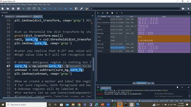 Instance Segmentation using watershed in python | computer vision شرح عربي смотреть онлайн