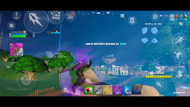 Fortnite Mobile Build Gameplay | 60 fps | POCO F4 GT смотреть онлайн