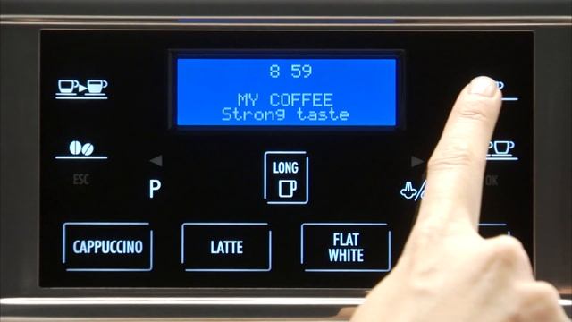 How to Customise the Espresso My Coffee Quantity of Your De'Longhi PrimaDonna Avant Esam 6750 смотреть онлайн