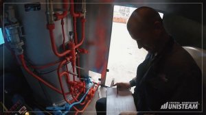 Запуск ППУ серии UNISTEAM-MP на прицепе