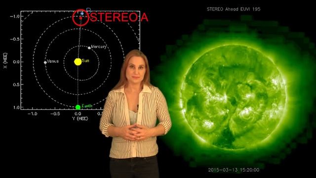 Solar Storm Forecast 3-30-2015 смотреть онлайн