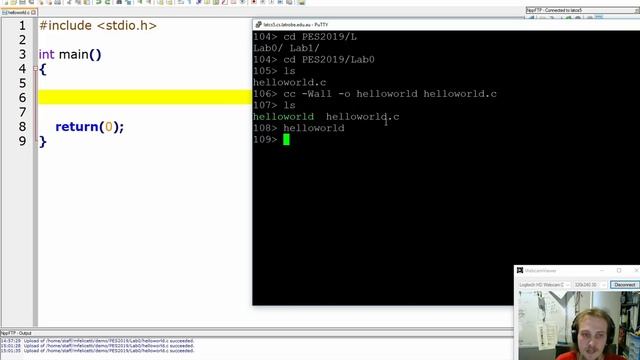 C Programming - Preliminary Lab - First Program (Errors and Warnings) смотреть онлайн