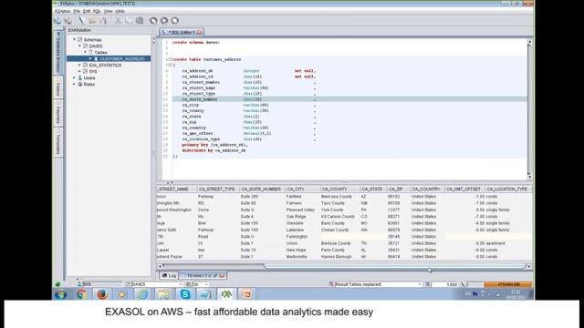 EXASOL on AWS – fast affordable data analytics made easy смотреть онлайн