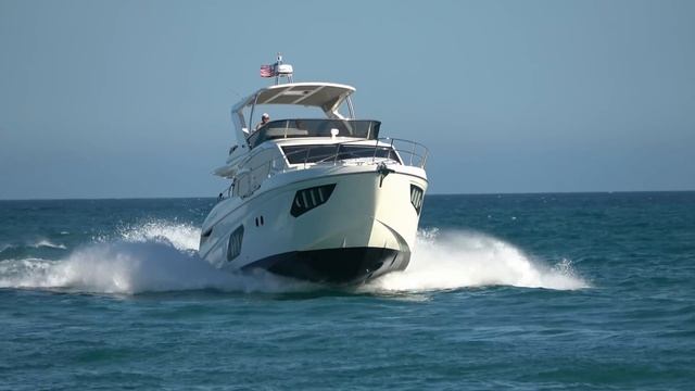 Haulover Beach Inlet - Compilation Of Yachts At Famous Haulover Beach On Saturday. 4k
