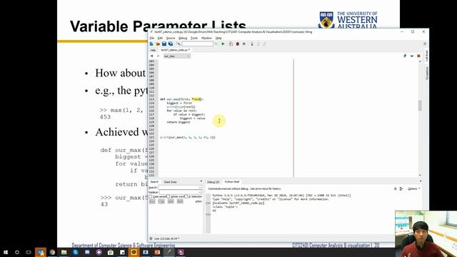 CITS2401 - 7.2. Python functions (take 2) смотреть онлайн