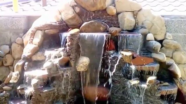 Водопад в саду! Обучение!!! смотреть онлайн
