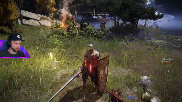 Playing Elden Ring but it's an MMO (Seamless Coop Mod Allows Over 100 Players) смотреть онлайн