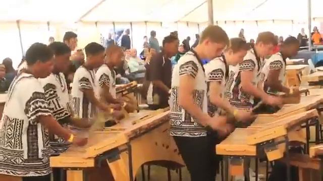 "Ode to Joy" (Beethoven arrangement) - Hilton College Competition Marimba Band смотреть онлайн