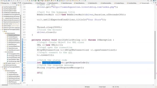 WebDriver Broken Links Broken Images May 03 2023 смотреть онлайн