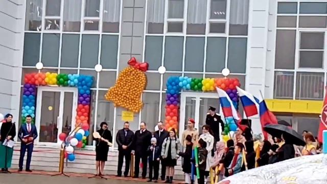 Открытие новой школы в станице Кущевская, Краснодарский край. смотреть онлайн