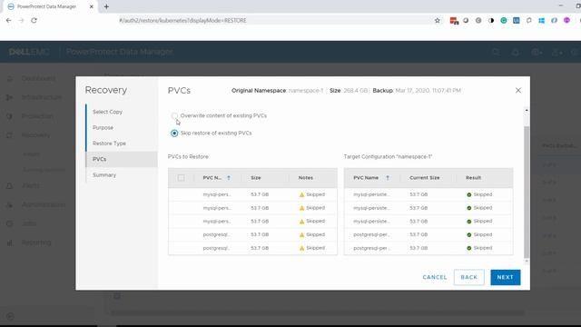 Kubernetes Restore Using PowerProtect смотреть онлайн