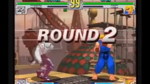 Sugiyama (Necro) vs. Mymoza (Ken) - STREET FIGHTER III 3RD STRIKE смотреть онлайн