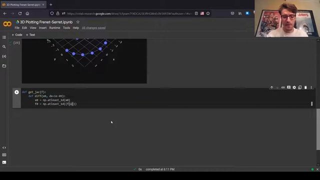 3D Plotting in Python Using Frenet-Serret and Jacobian Matrices [PART 1] смотреть онлайн