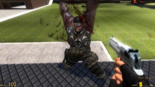 The Death of Cole Train from Gears of War 3 (Garrys Mod) смотреть онлайн