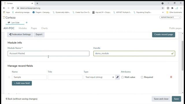 Corteza - Low code Development walkthrough смотреть онлайн