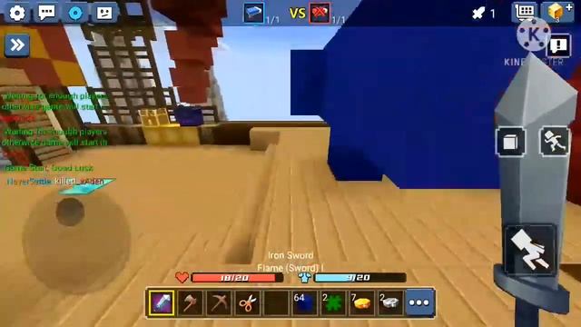 1v1 NeverSettle Vs Aden in bedwars (Blockman go Block mods) смотреть онлайн