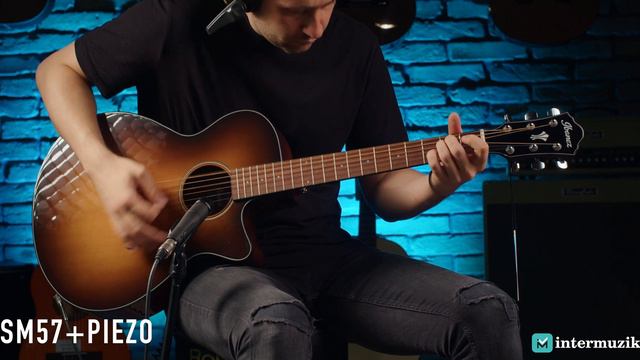 Ibanez AEG50-DHH elektroakusztikus gitár смотреть онлайн
