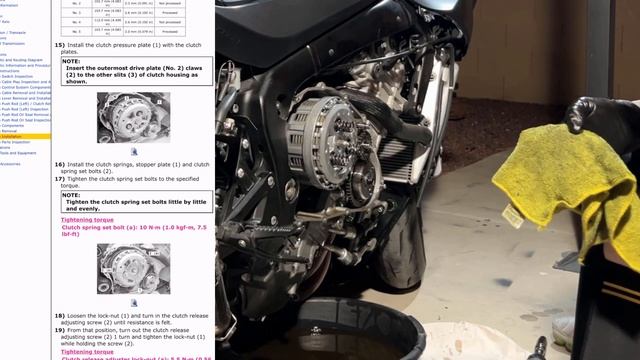 2017 GSXR1000 Clutch Repair and Fuel Filter change for Spring Track - Part 1 смотреть онлайн