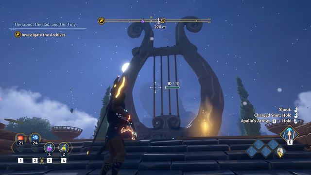Grove of Kleos Myth Challenge Big Lyre Immortals Fenyx Rising смотреть онлайн