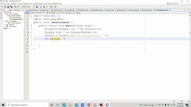 Tugas ASD, 8 Agoritma Sorting Pada Java смотреть онлайн