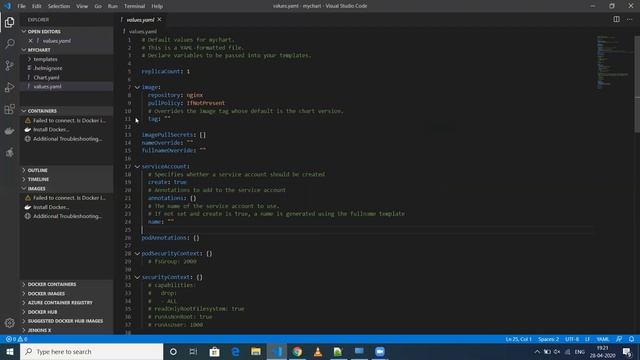 Create Your First Helm Chart | Helm 3 for beginners смотреть онлайн
