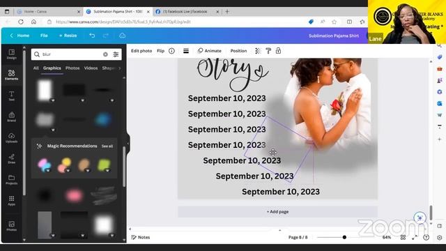 How to Create a Blur Effect Around a Graphic Using Canva смотреть онлайн