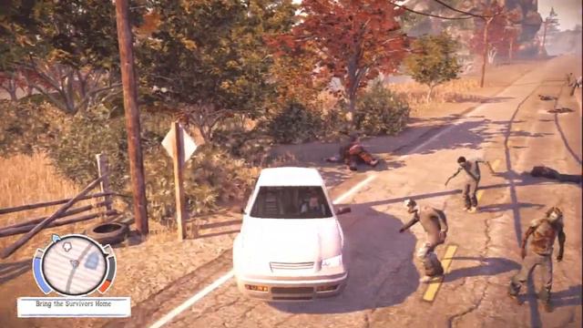 State of Decay Attempt to kill Juggernaut with Car results in Ed's Death смотреть онлайн