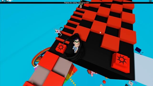 ЙОШИ НАКОНЕЦ ПОКАЗАЛ СЕБЯ! Roblox Rainbow Piggy Obby смотреть онлайн