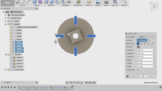 Уроки Fusion 360 - 3D моделирование в робототехнике и нюансы подготовки объектов к печати смотреть онлайн