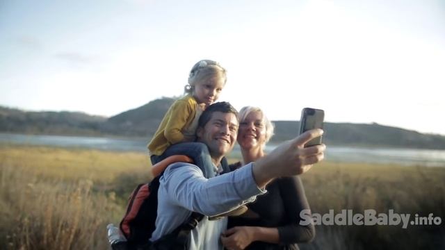 SaddleBaby с рюкзаком - переноска для детей смотреть онлайн