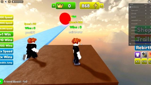 Roblox, но каждую секунду я получаю скорость смотреть онлайн