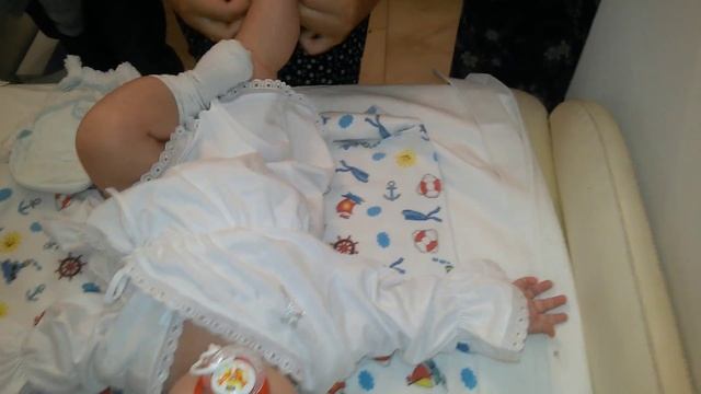 Крестины дочери Карины в Храме при Православной классической гимназии г.Тольятти смотреть онлайн