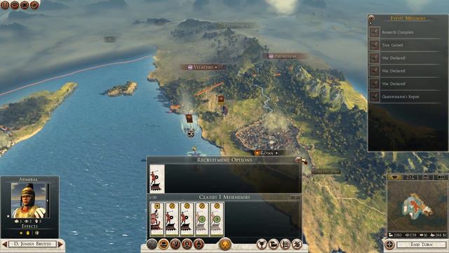 Total War Rome II - Walkthrough Part 1 - ROME Campaign