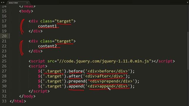JavaScript - jQuery node 제어 API (1/3) : 추가 смотреть онлайн