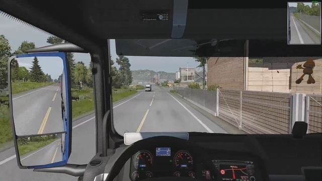ETS2 1.28 public beta MAN TGX Bergen - Jönköping смотреть онлайн