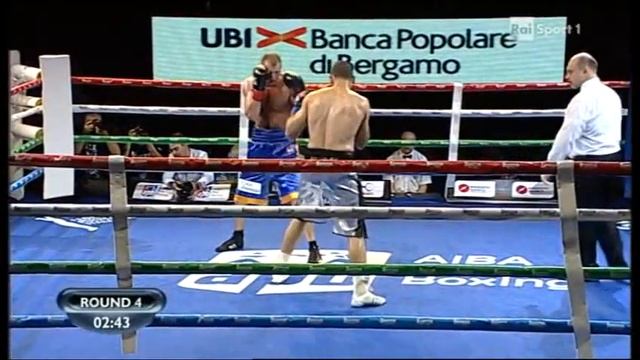 AIBA Pro Boxing Роман Головащенко Чоуаиб Боулутдинас 91 kg смотреть онлайн