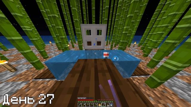 Я провел 100 дней на необитаемом острове в Minecraft, и вот что произошло смотреть онлайн