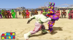 ТОЙ АНИМАТРОНИКИ БОННИ VS ЗЛОДЕЕВ ФНАФ  - Epic Battle Мульти Пульти Серия 1