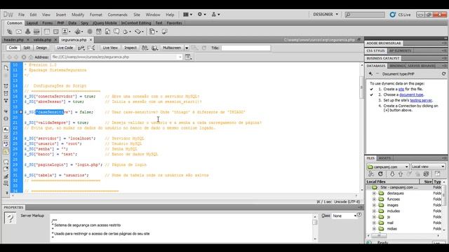 Curso PHP - Sistema ERP - 02 - Criando sistema de login смотреть онлайн