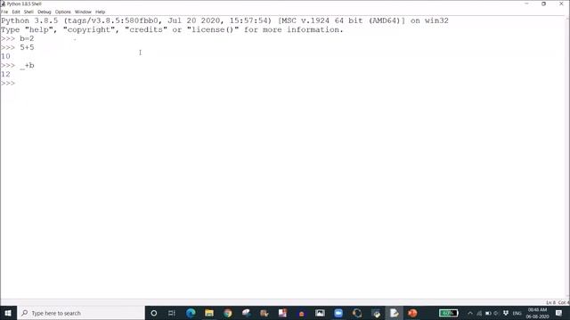7-Underscore as previous output in Python смотреть онлайн