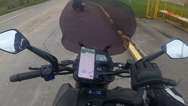 Bajaj Dominar 400.  Вдвоём.