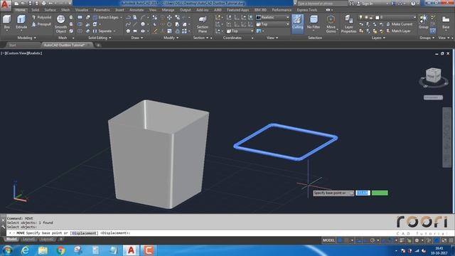 How to Make 3D Mesh Dustbin in AutoCAD смотреть онлайн