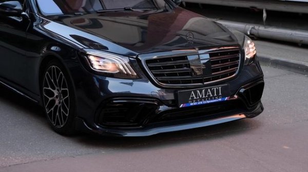 BRABUS W222 Mercedes s-class. Визуальный обзор.