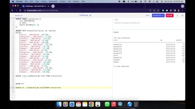 How to use Union, Union all & Grouping Sets | Question 16 | Business Analyst SQL Interview смотреть онлайн